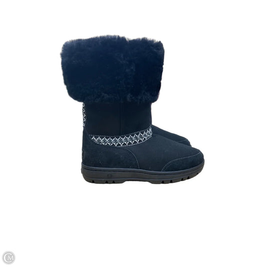 Boots Designer By Ugg In Black & Grey, Size: 7