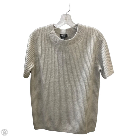 Sweater Cashmere By Lord And Taylor In Grey, Size: Xl