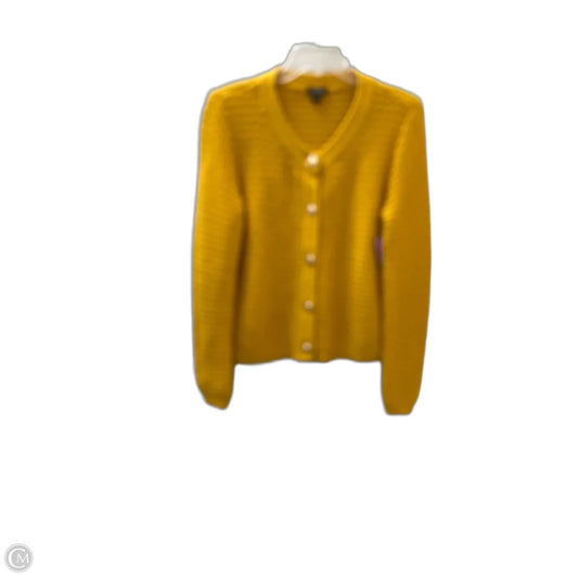 Cardigan By Ann Taylor In Yellow, Size: M