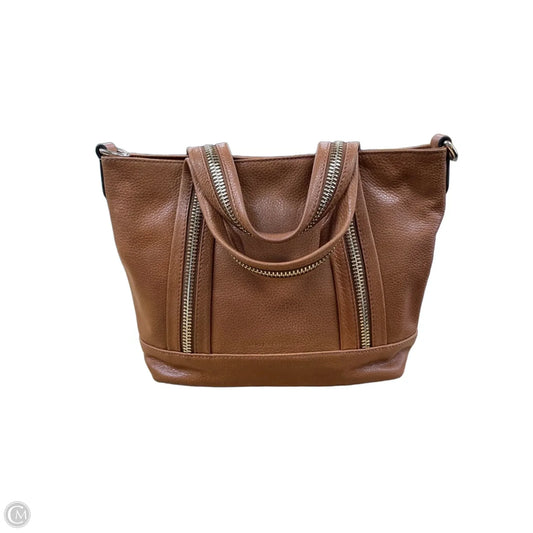 Handbag Leather By Aimee Kestenberg, Size: Medium