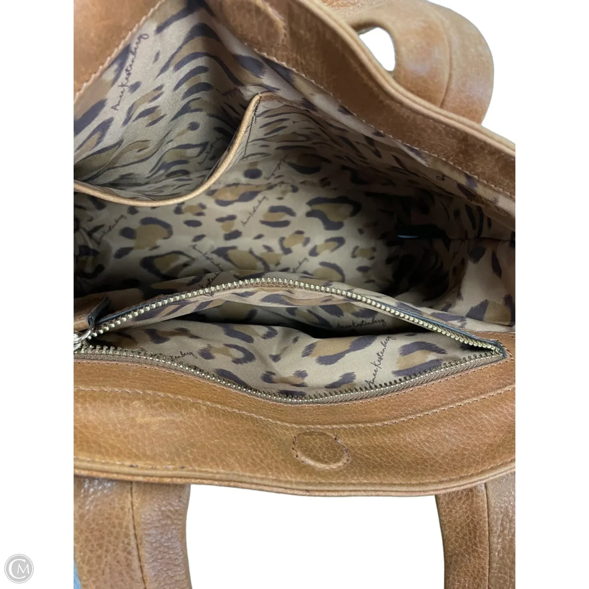 Handbag Leather By Aimee Kestenberg, Size: Medium