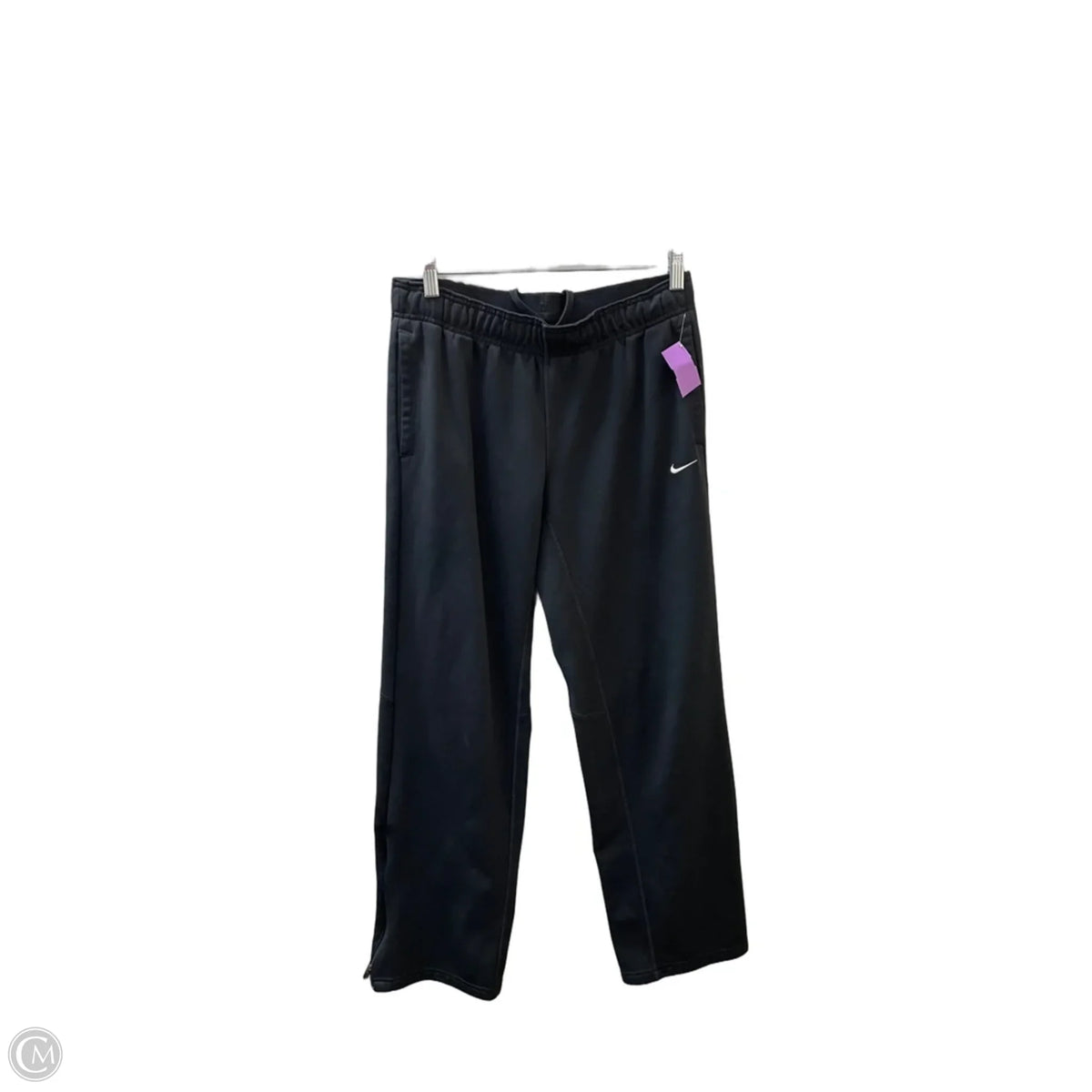 Athletic Pants By Nike In Black, Size: 8
