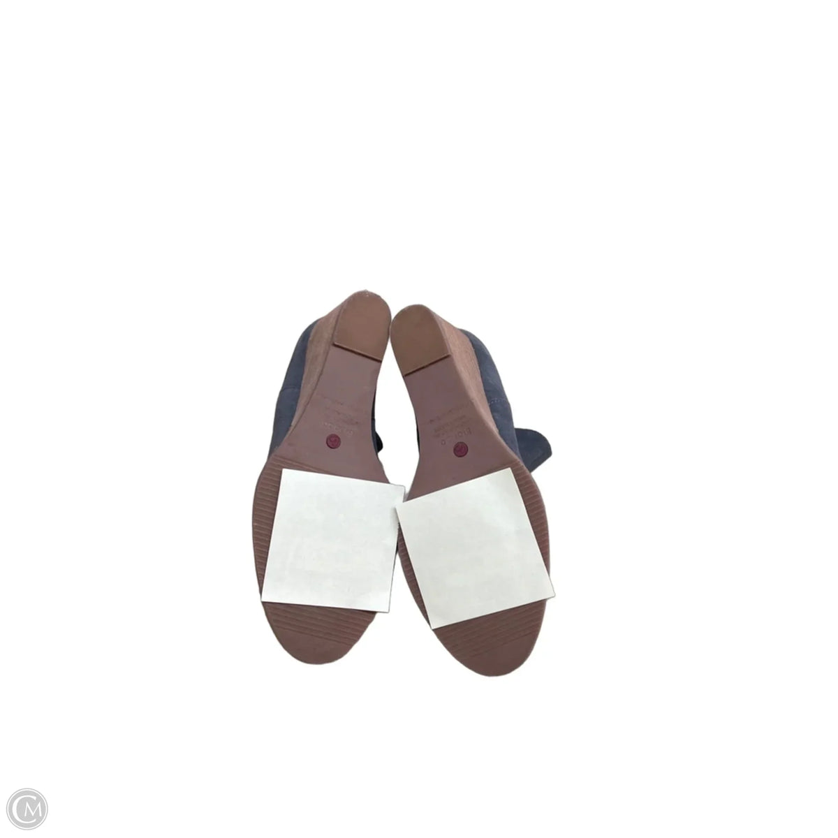 Boots Ankle Heels By Blondo In Grey, Size: 8