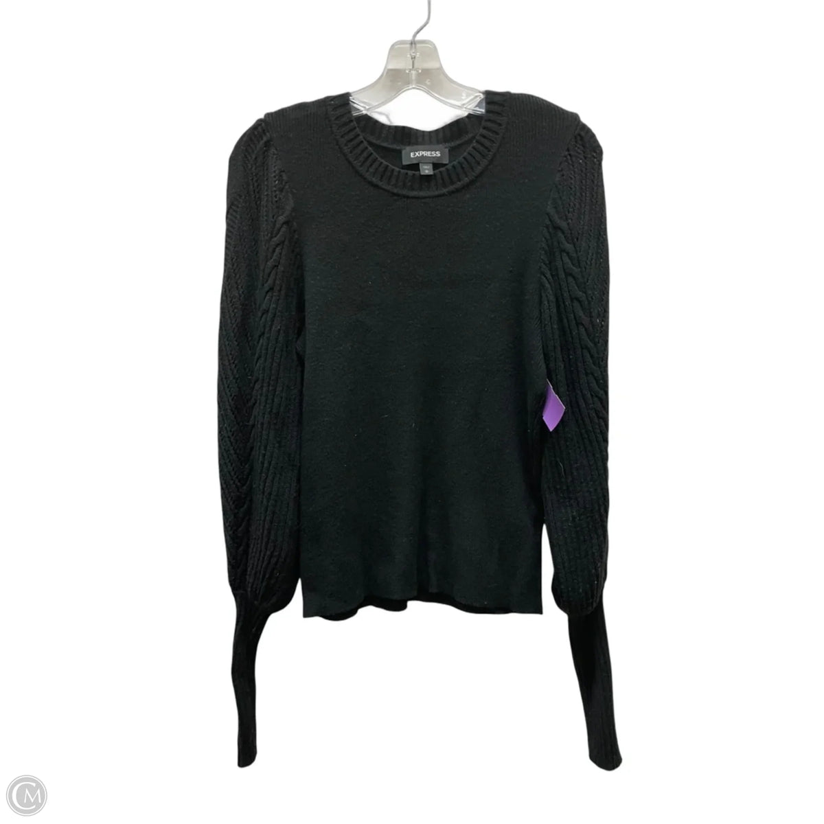 Sweater By Express In Black, Size: M