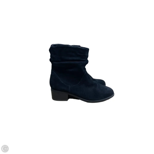 Boots Ankle Heels By Aldo In Black, Size: 8