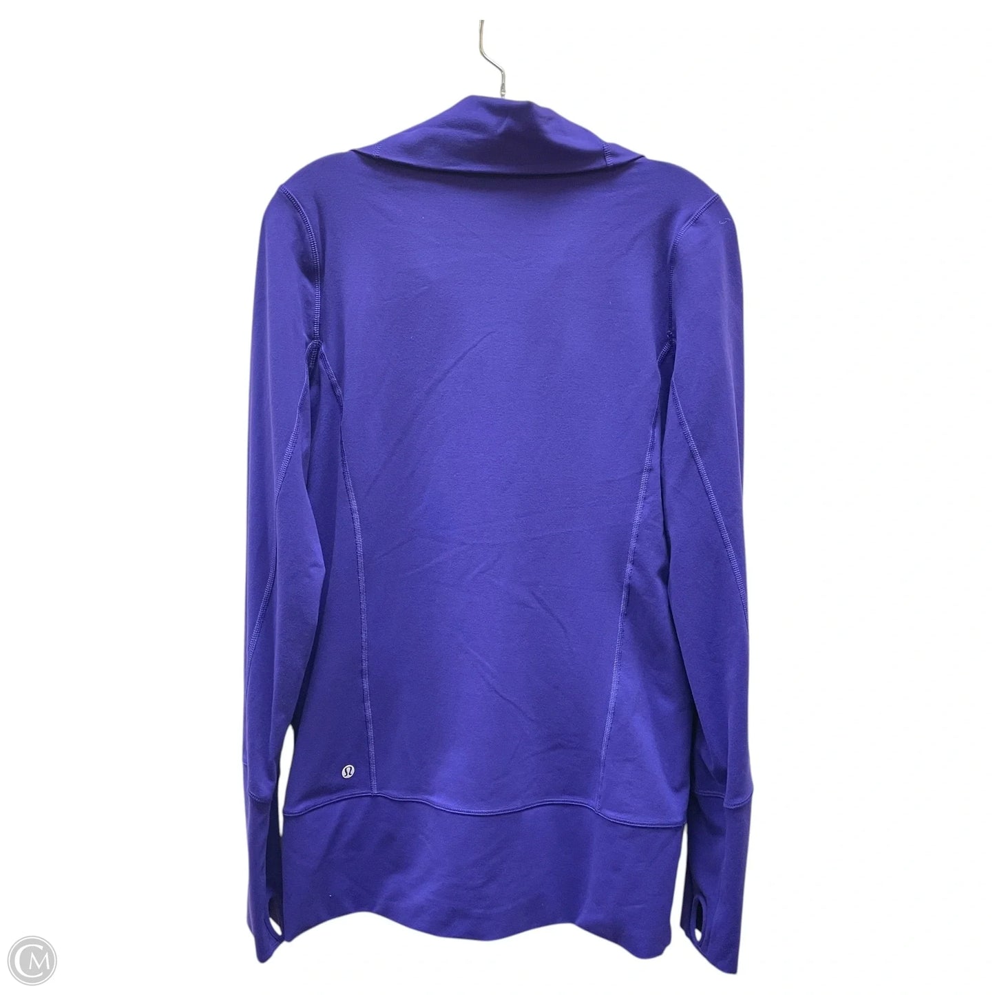 Athletic Jacket By Lululemon In Purple, Size: 8