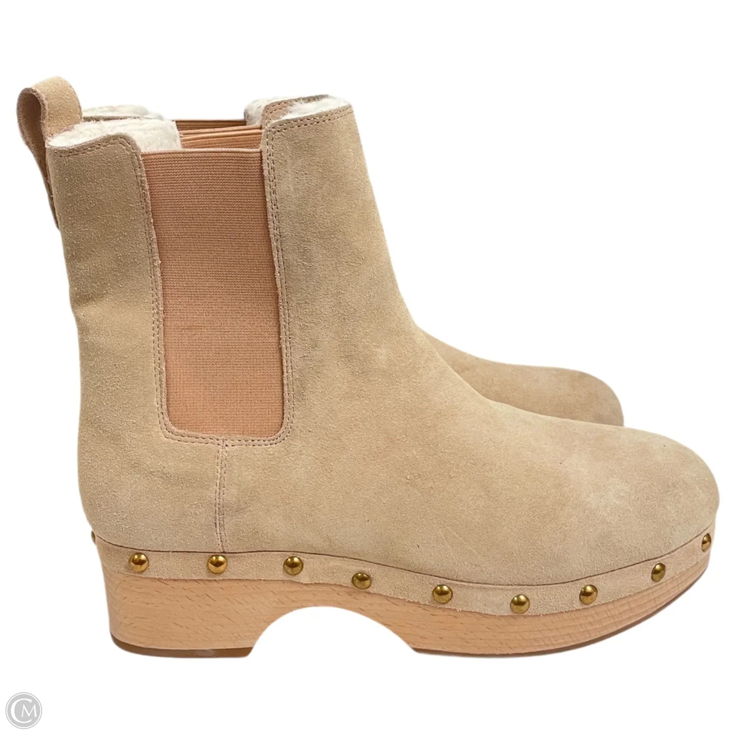 Boots Ankle Heels By J. Crew In Beige, Size: 10