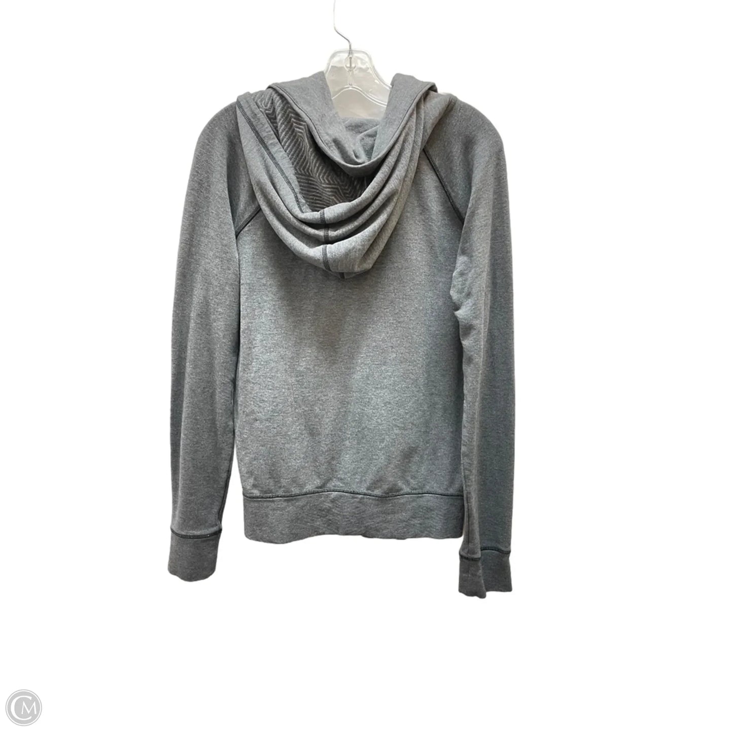 Athletic Jacket By Under Armour In Grey, Size: M