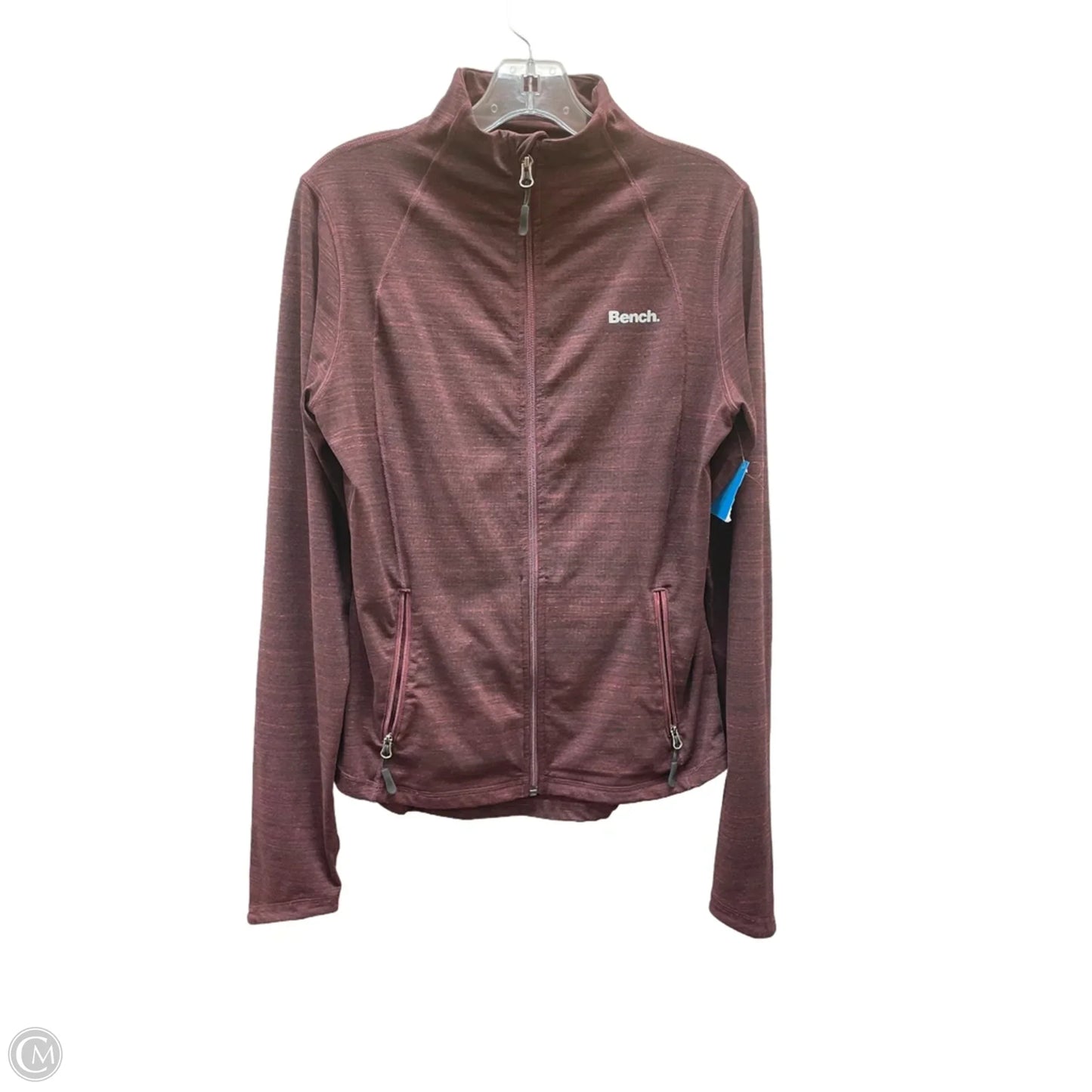 Athletic Jacket By BENCH In Red, Size: L