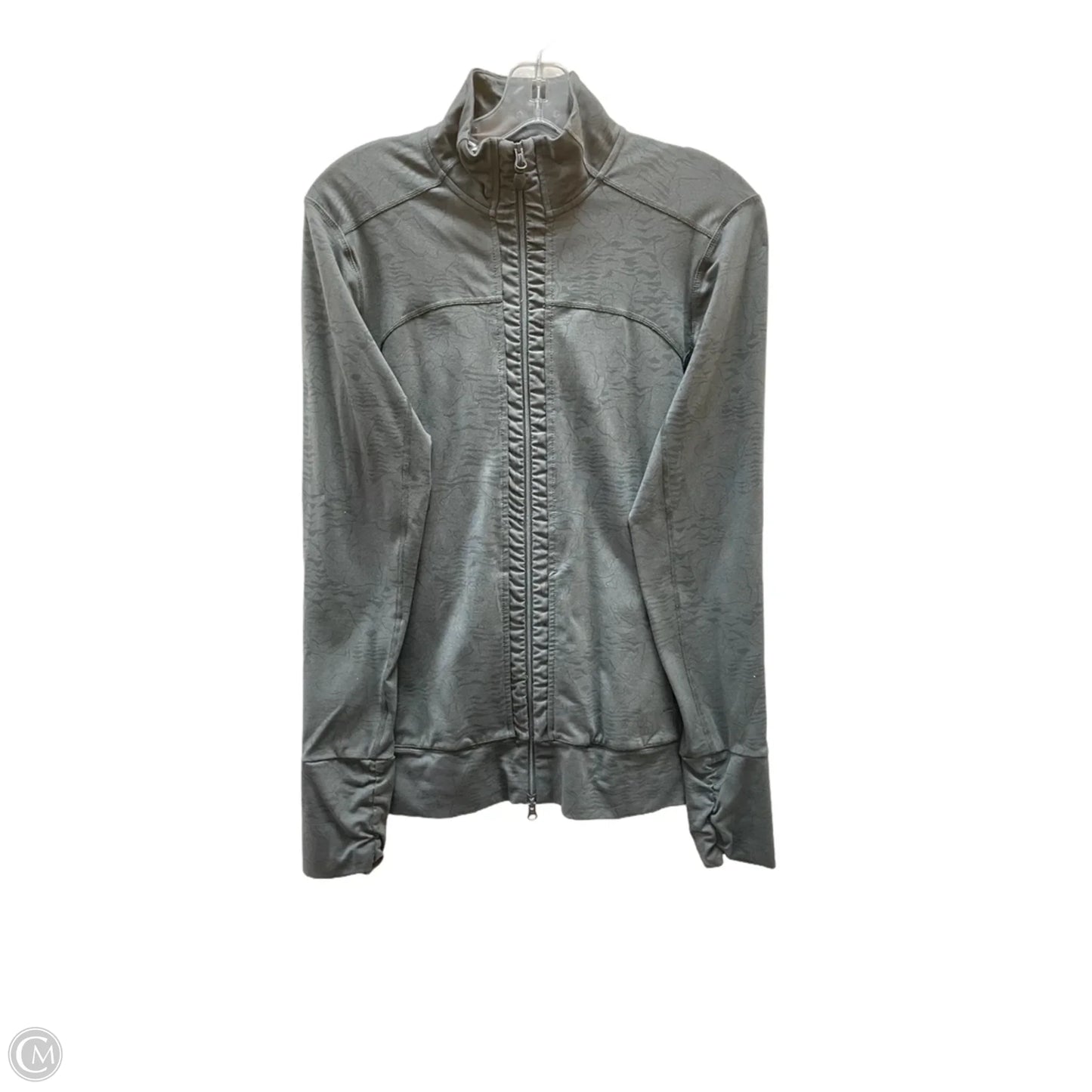 Athletic Jacket By The North Face In Grey, Size: L