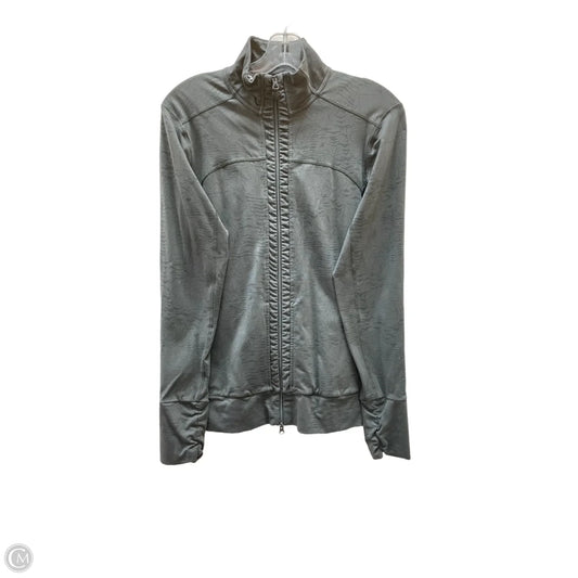 Athletic Jacket By The North Face In Grey, Size: L