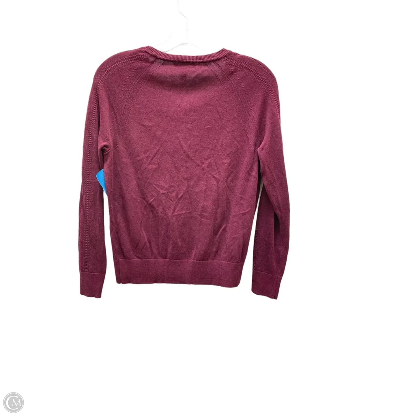 Cardigan By Banana Republic In Maroon, Size: S