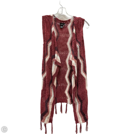 Vest Sweater By Rue 21 In Multi-colored, Size: M