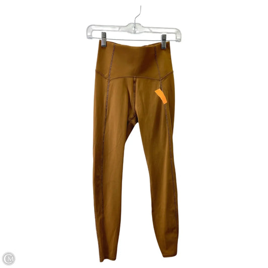Athletic Leggings By Joy Lab In Brown, Size: Xs