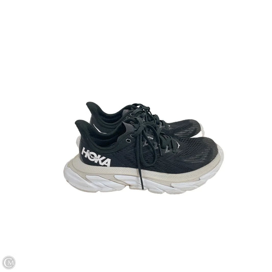 Shoes Sneakers By Hoka as is In Black & White, Size: 6