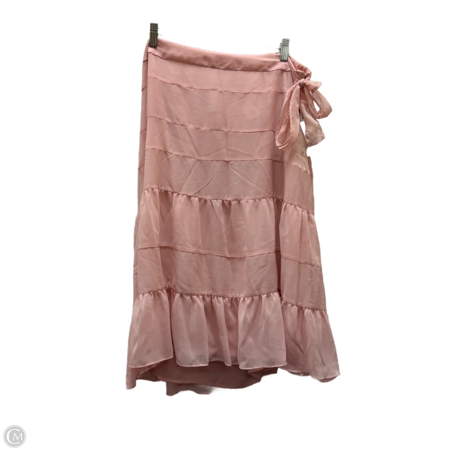 Skirt Maxi By Apt 9 In Pink, Size: Xl
