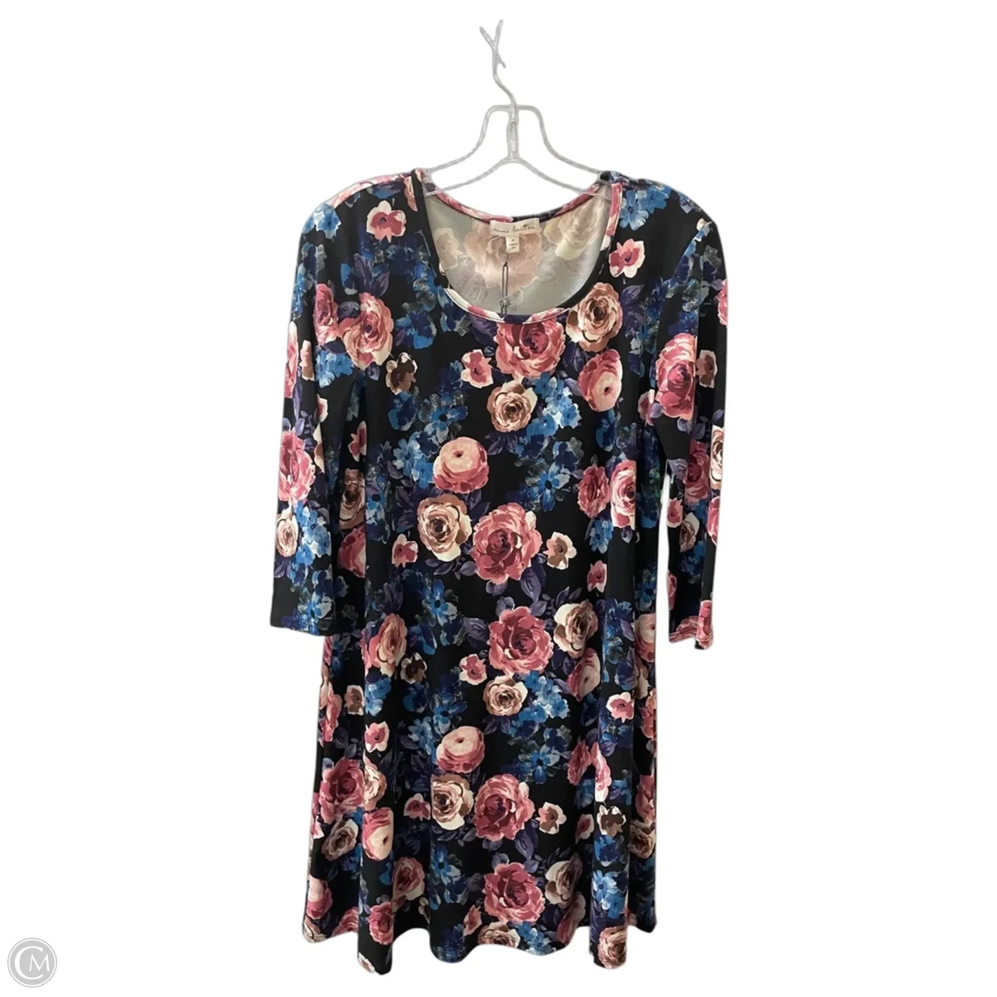 Dress Casual Short By Nine Britton In Floral Print, Size: M
