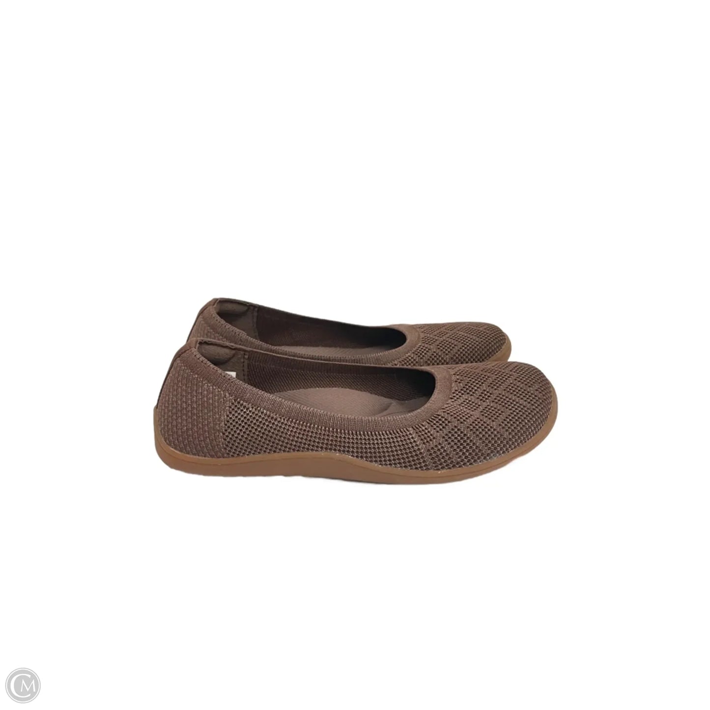 Shoes Flats By KBZone In Brown, Size: 7