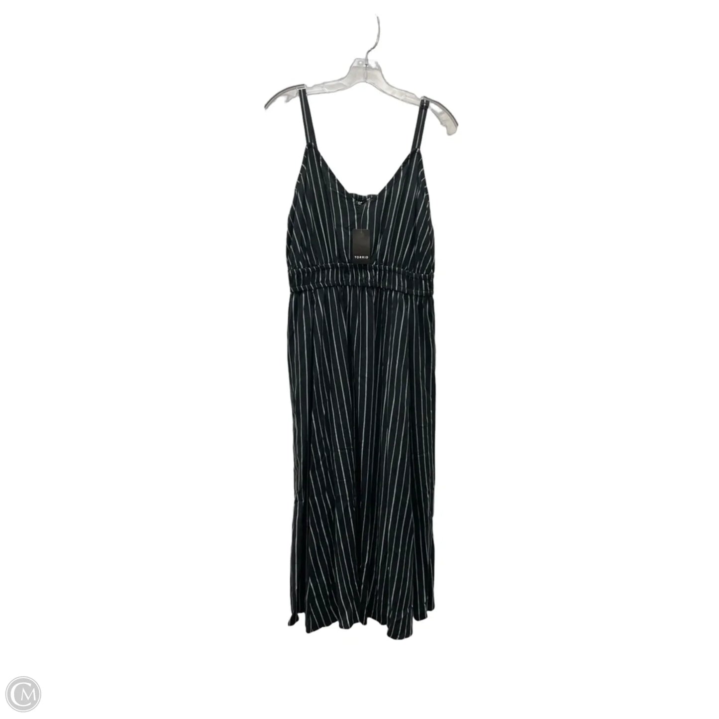 Dress Casual Maxi By Torrid In Black & White, Size: M