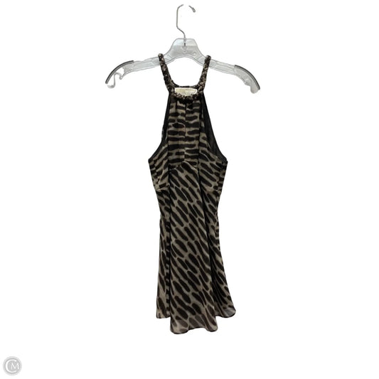 Blouse Sleeveless By Michael By Michael Kors In Animal Print, Size: S
