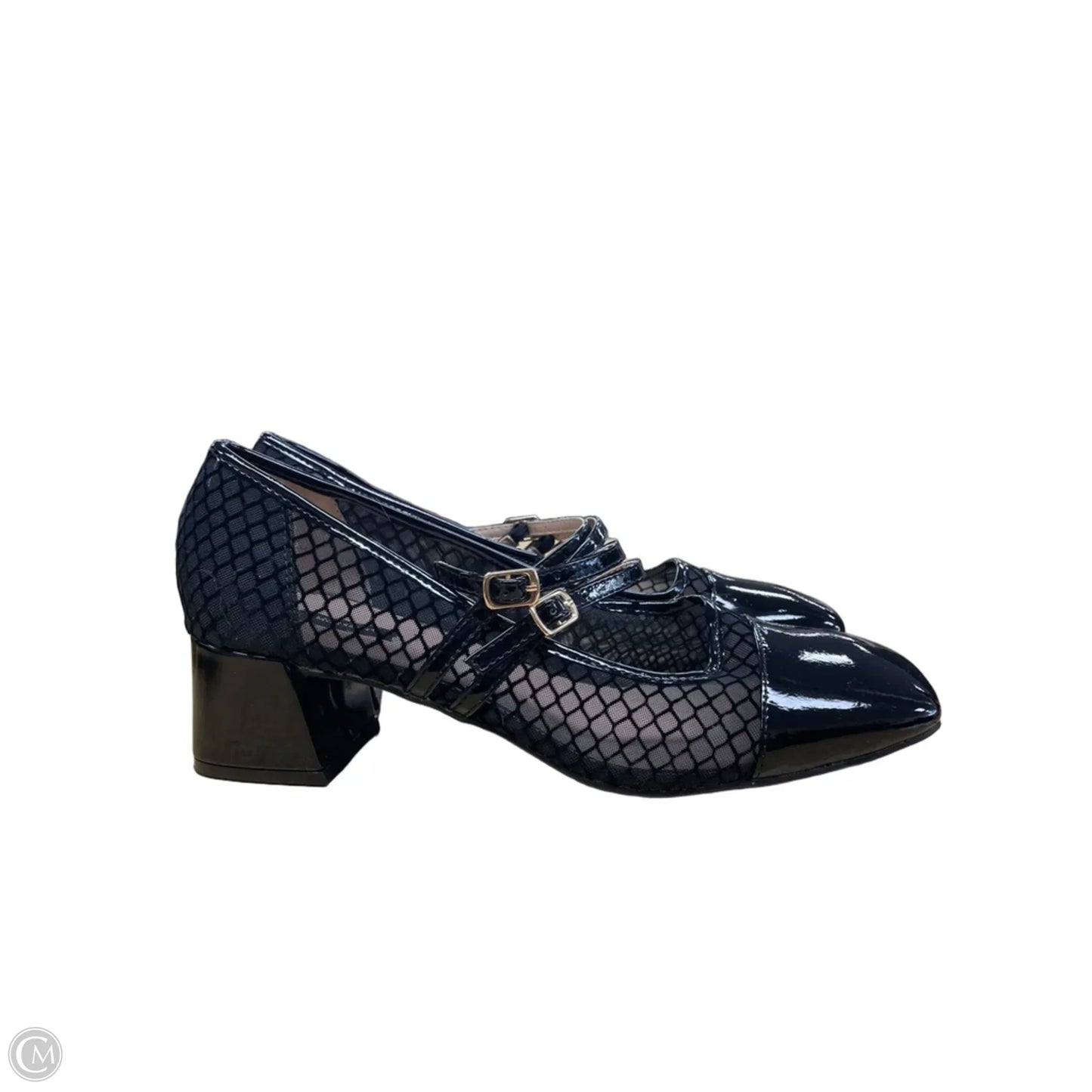 Shoes Heels Block By Masseys In Black, Size: 11