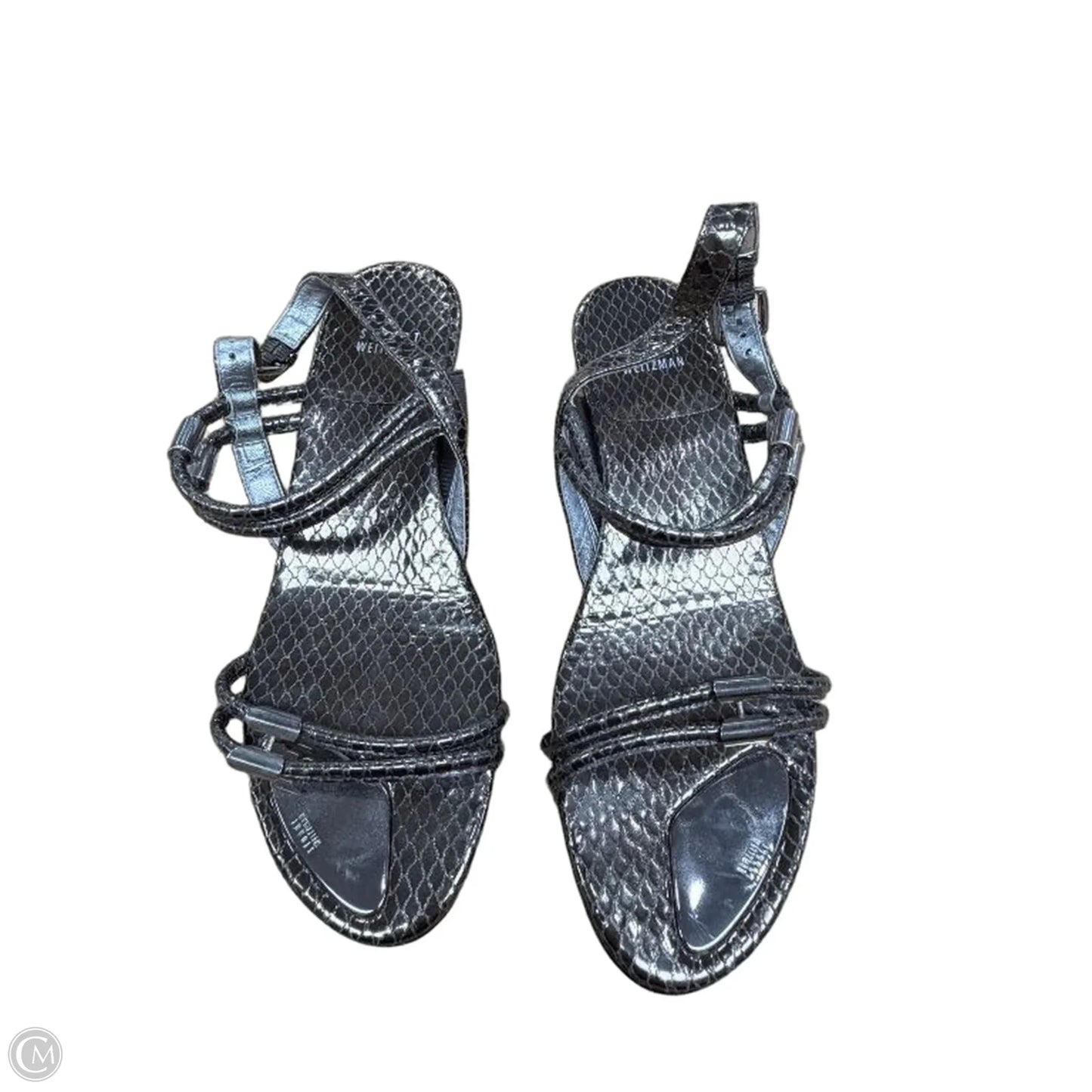 Sandals Designer By Stuart Weitzman In Bronze, Size: 9