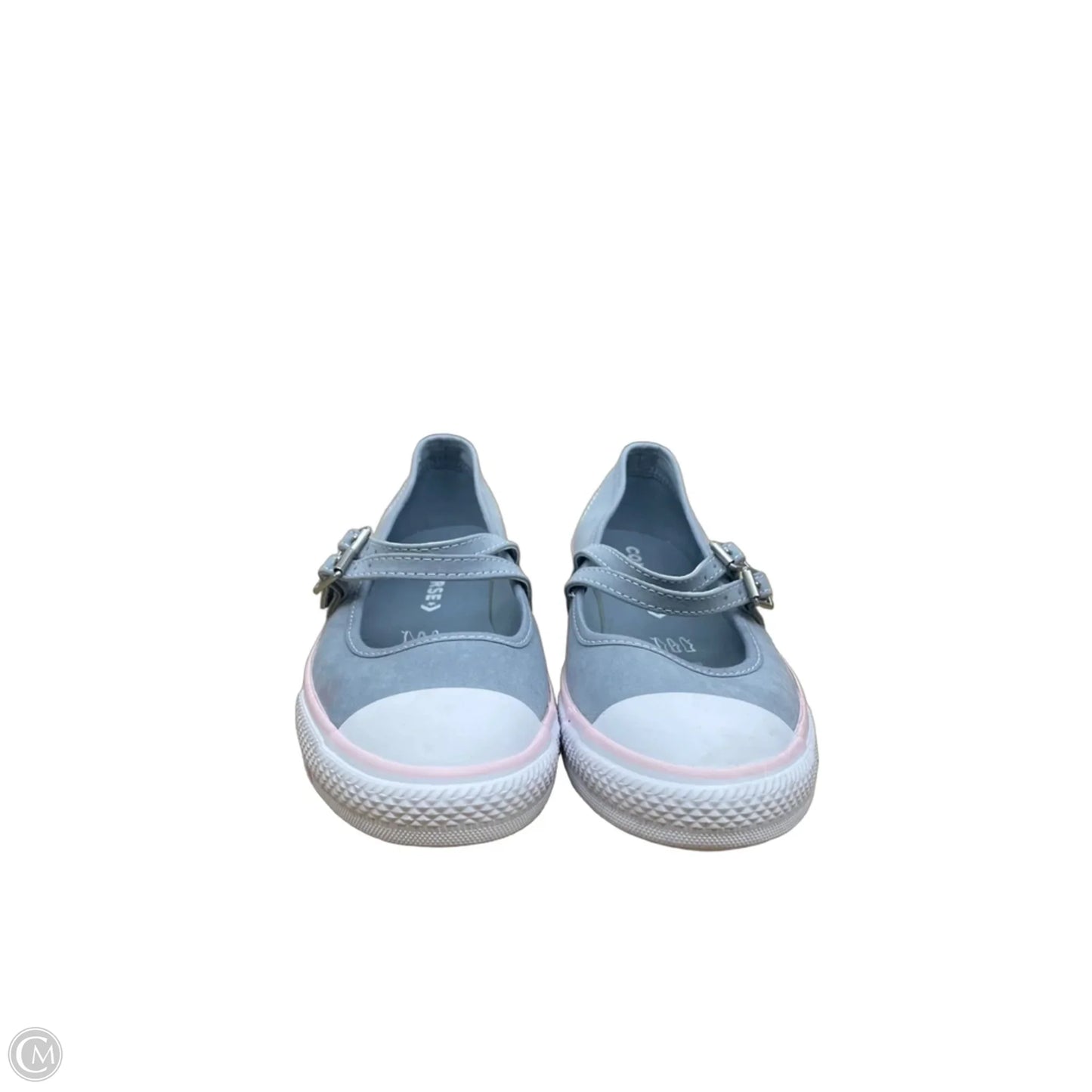 Shoes Flats By Converse In Grey, Size: 9