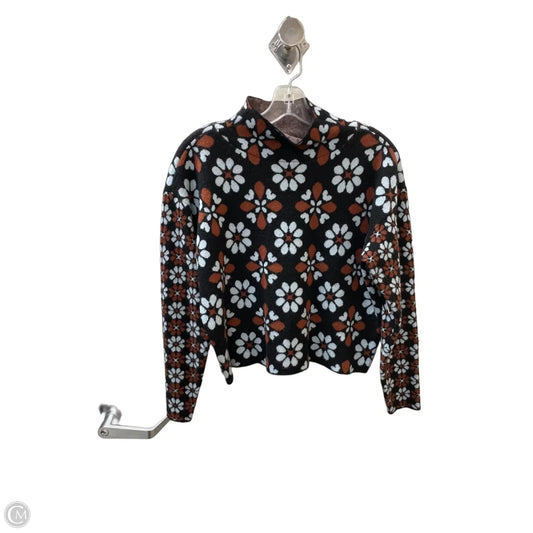 Sweater By Maeve In Black & Blue, Size: Xs