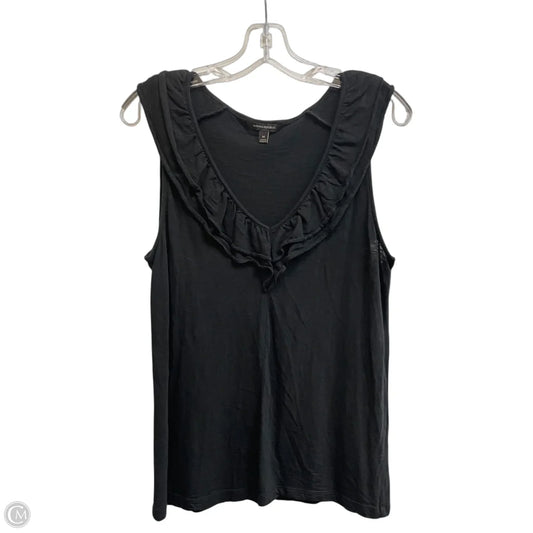 Top Sleeveless By Banana Republic In Black, Size: M