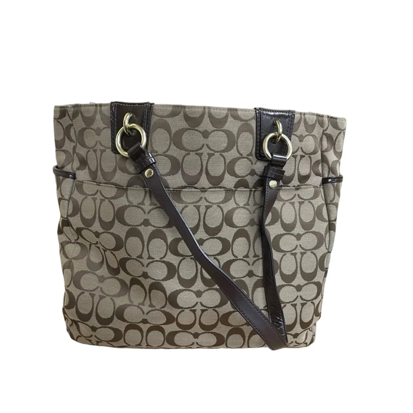 Handbag Designer By Coach, Size: Large