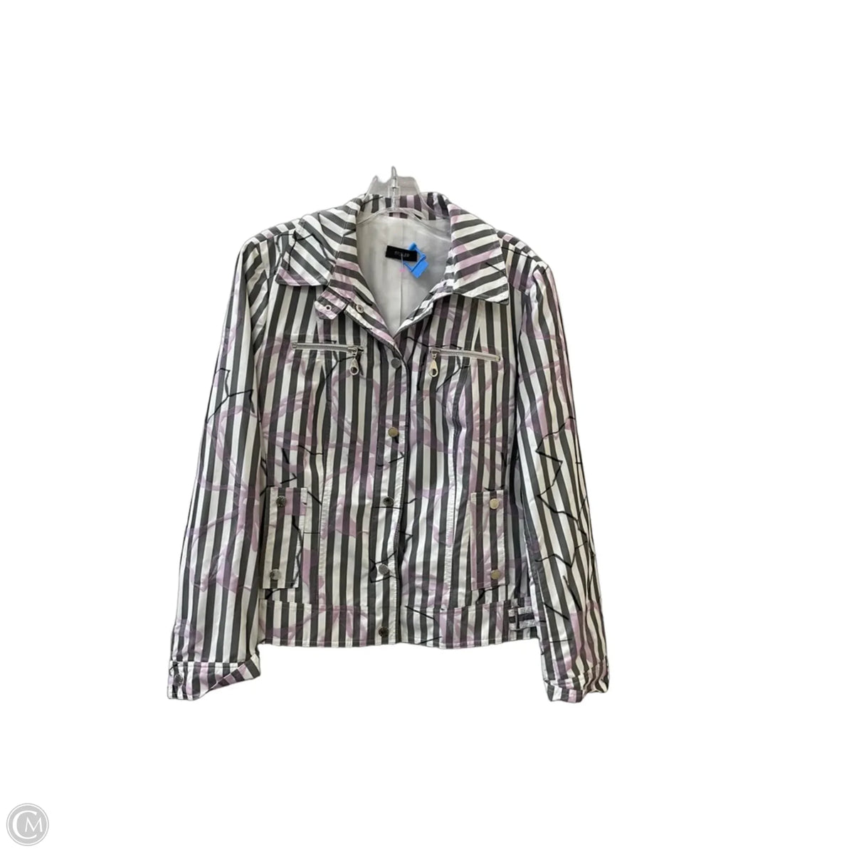 Jacket Other By Basler In Grey & Purple, Size: M