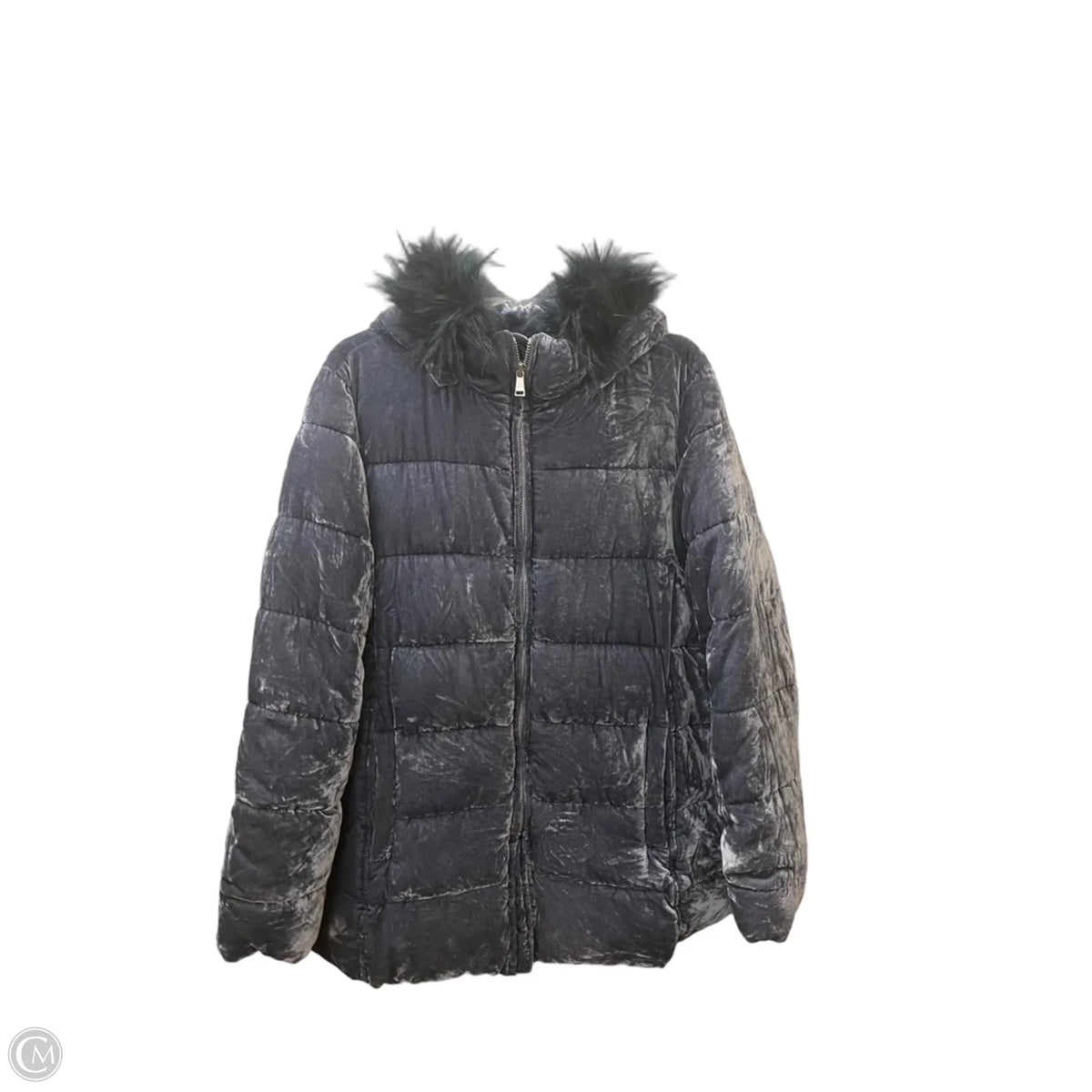 Coat Other By Loft In Blue, Size: L
