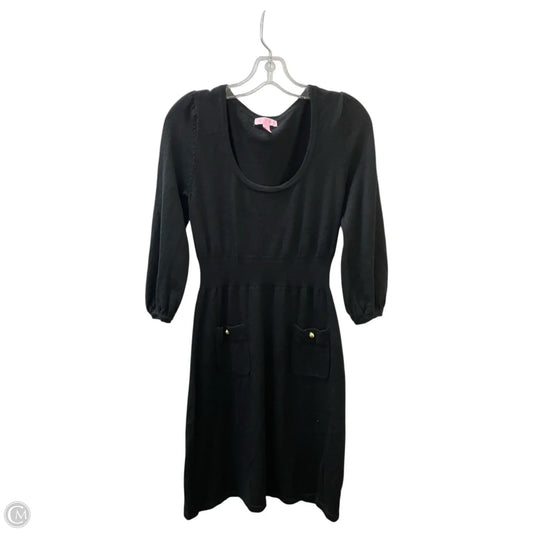 Dress Designer By Lilly Pulitzer In Black, Size: S