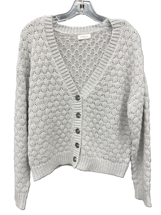 Sweater Cardigan By Sophie Rue In Grey, Size: Xs