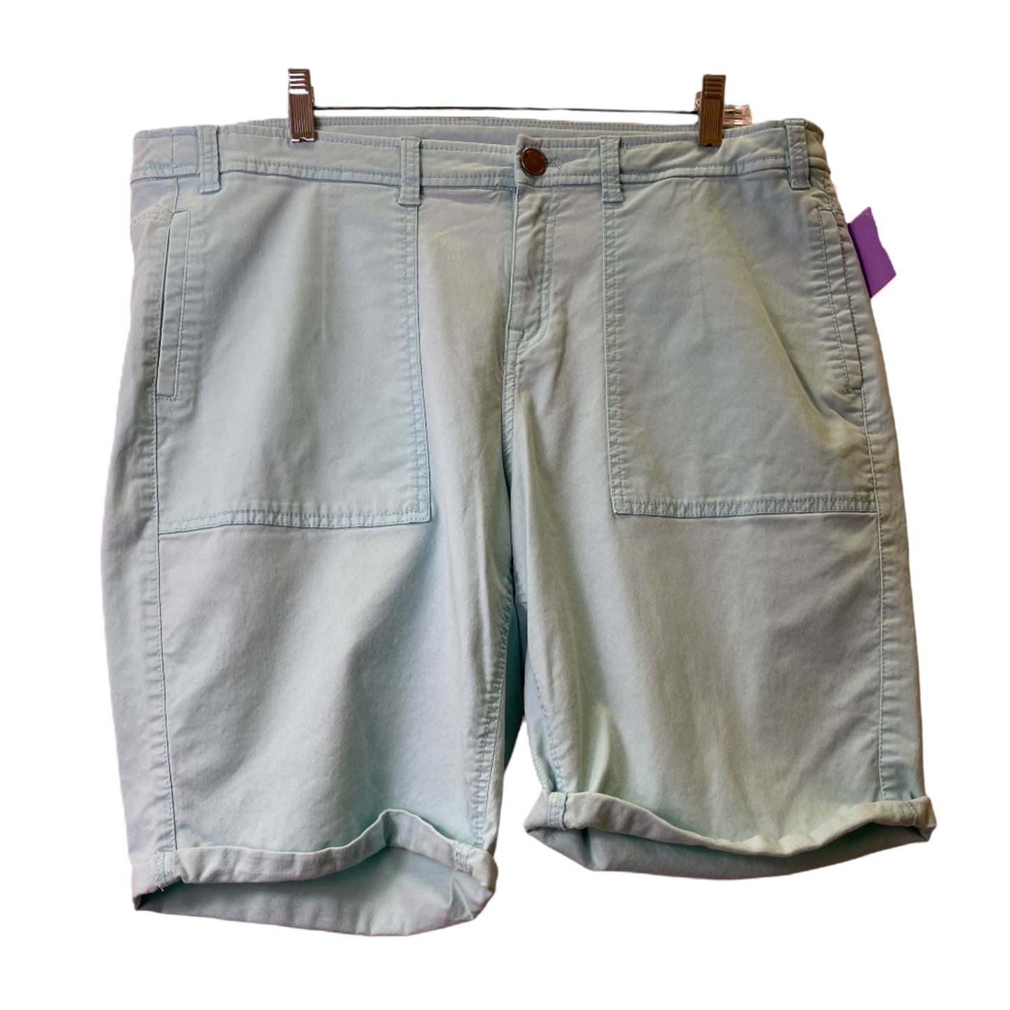 Blue Shorts By Lane Bryant, Size: 18