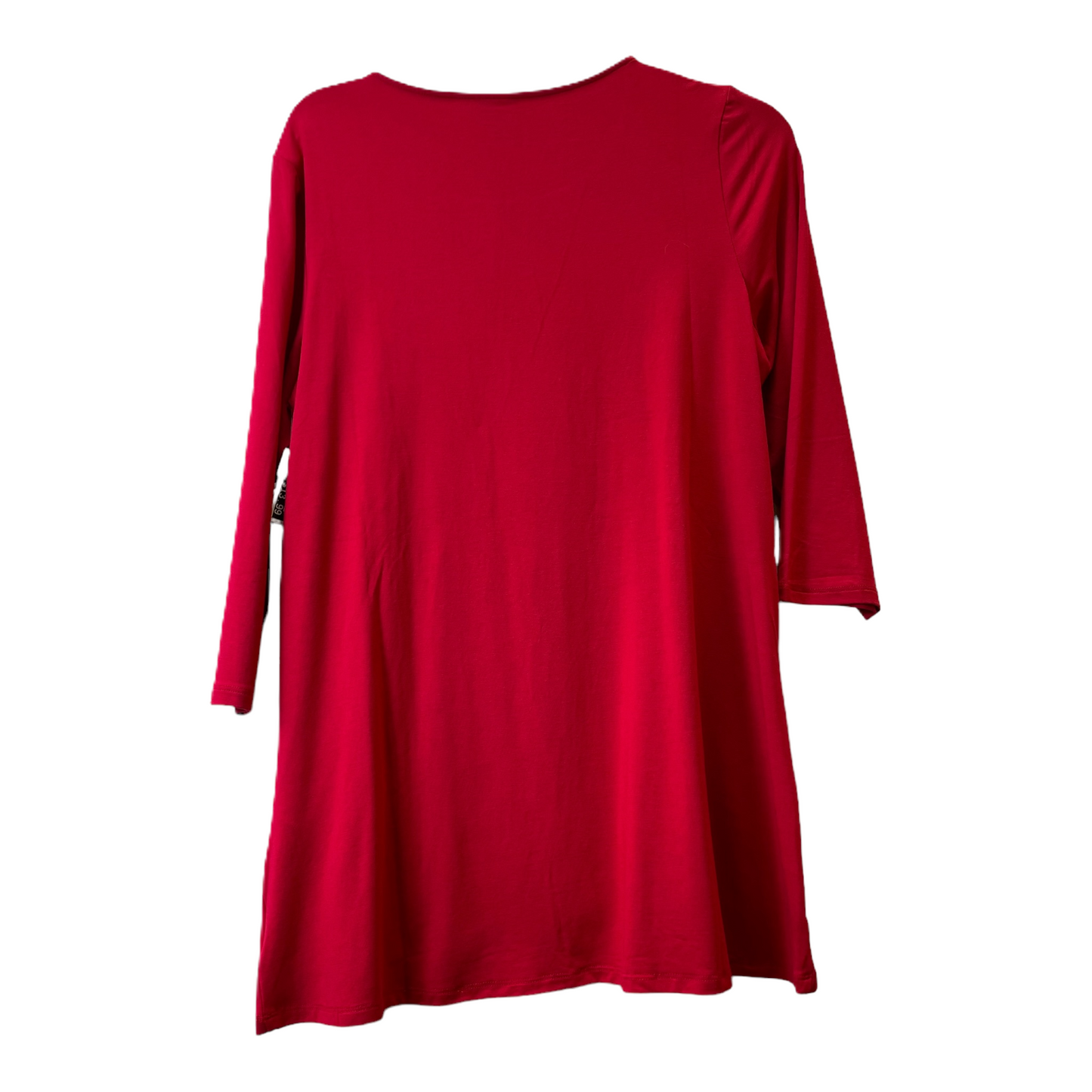 Top Long Sleeve By Chicos In Red, Size: M