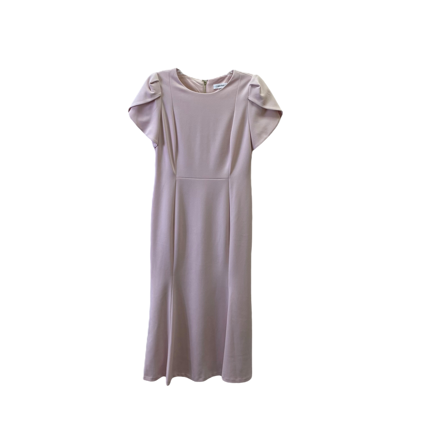 Pink Dress Casual Midi By Calvin Klein, Size: M