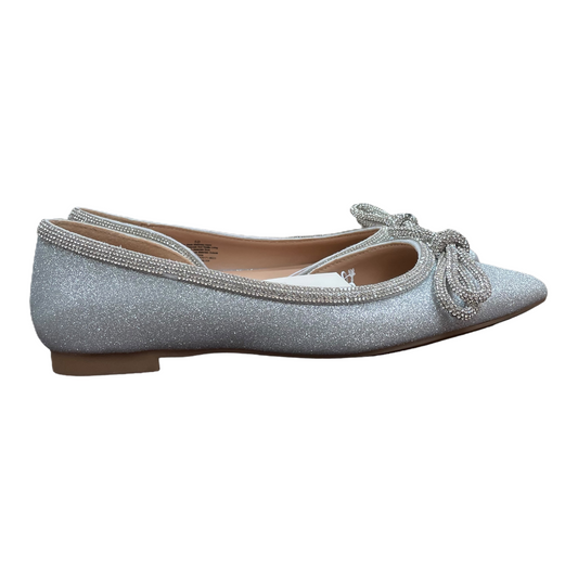 Silver Shoes Flats By A New Day, Size: 10