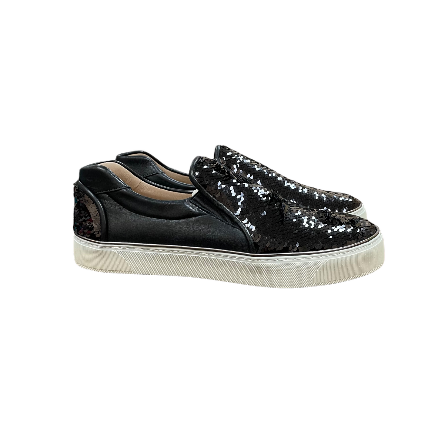 Black Shoes Flats By Stuart Weitzman, Size: 8