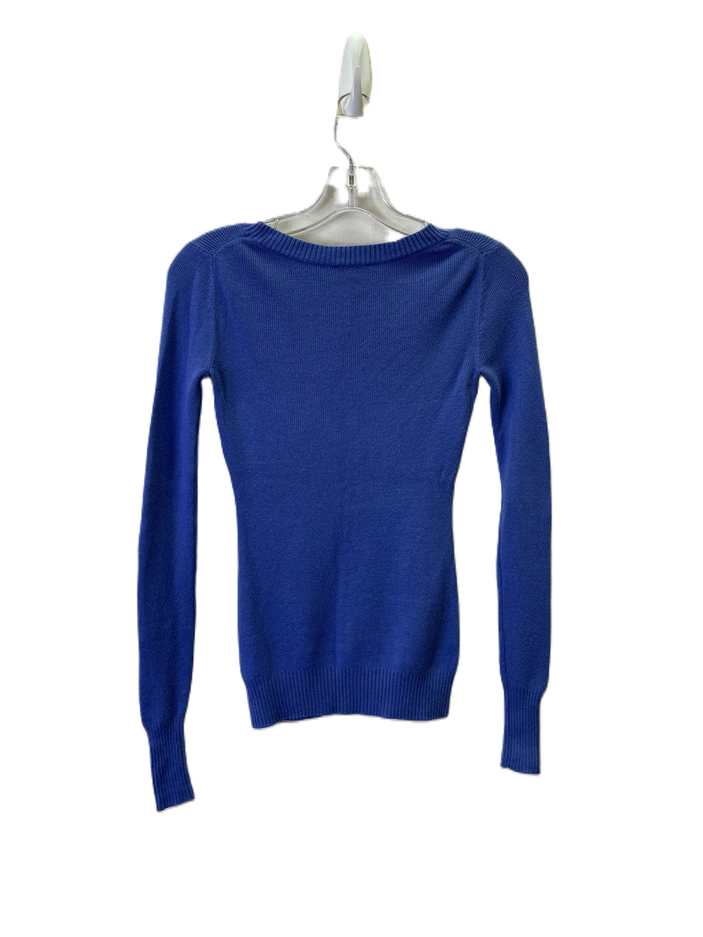 Sweater By Express In Blue, Size: Xs