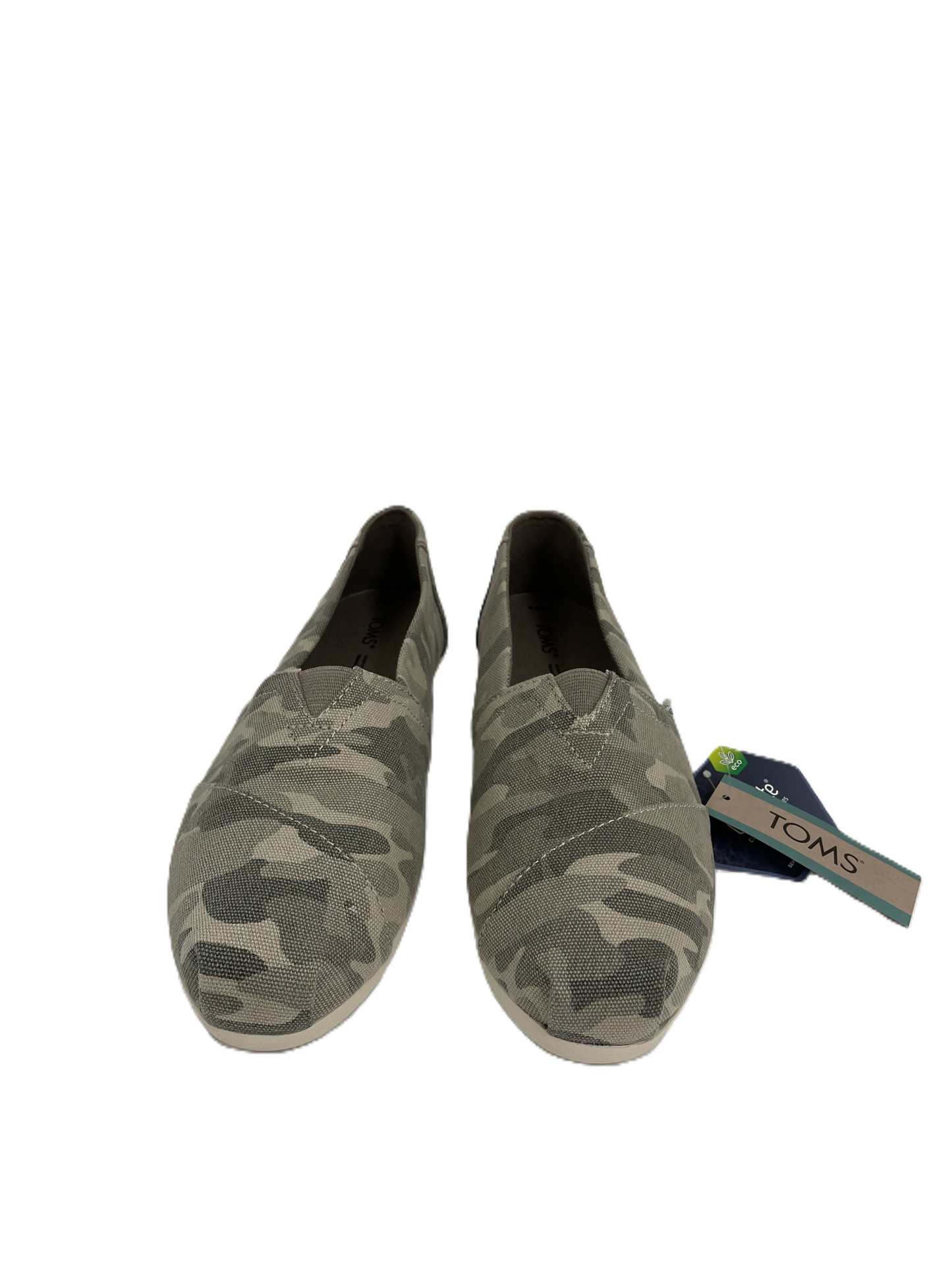 Shoes Flats By Toms In Camouflage Print, Size: 8.5