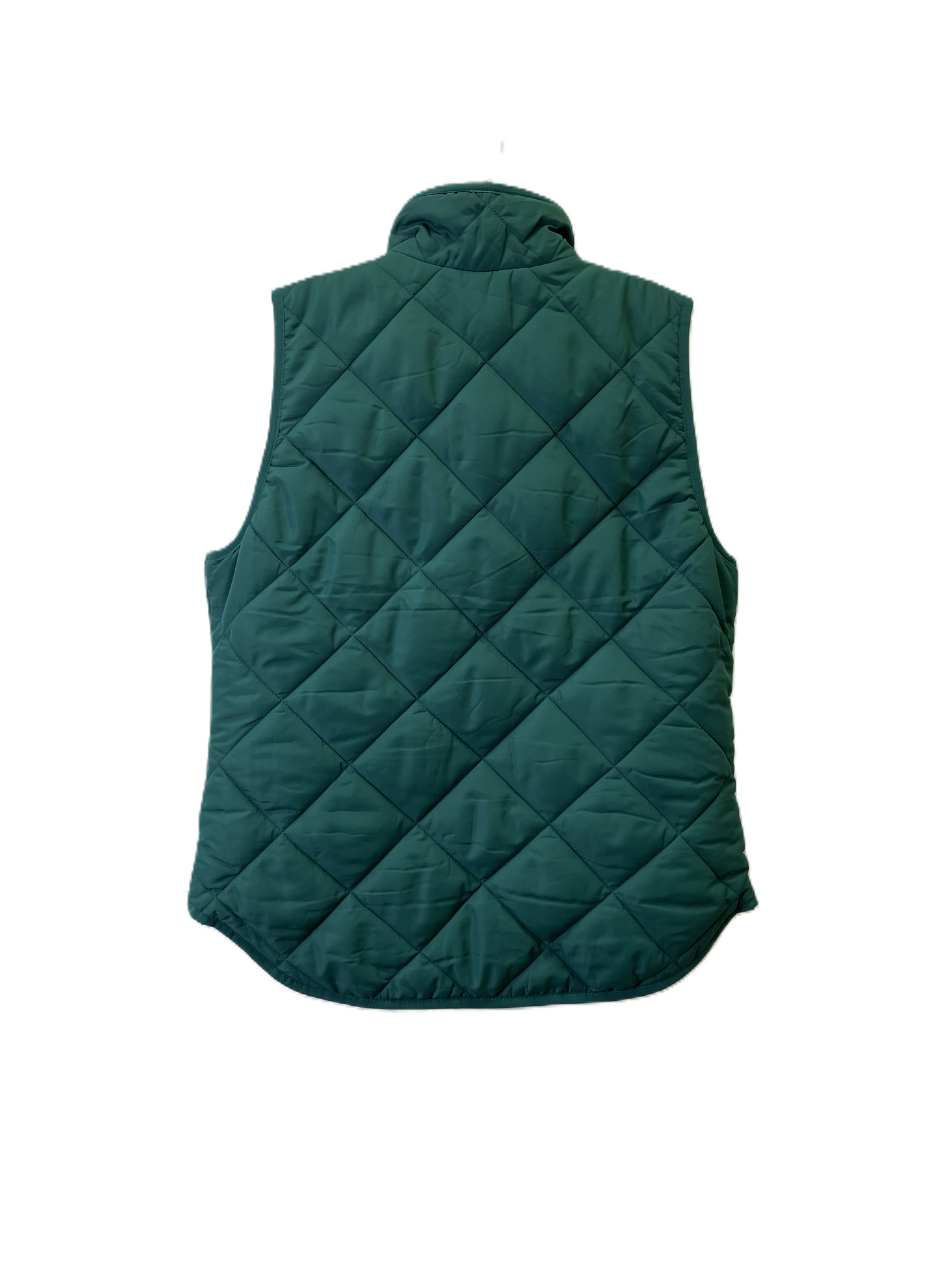 Vest Puffer & Quilted By J. Crew In Green, Size: S