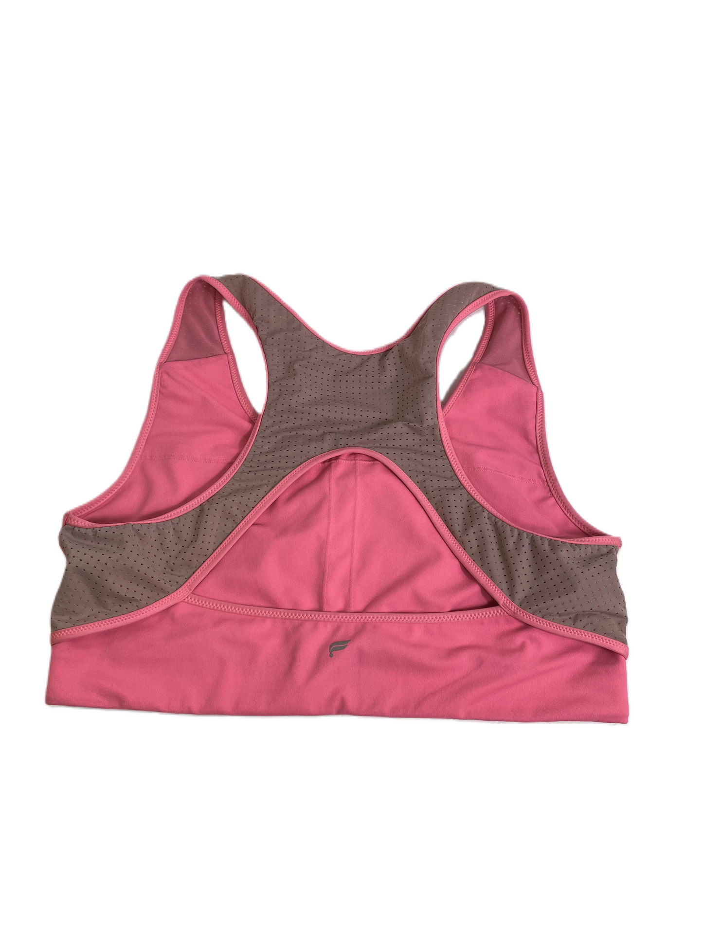 Athletic Bra By Fabletics In Pink, Size: Xl