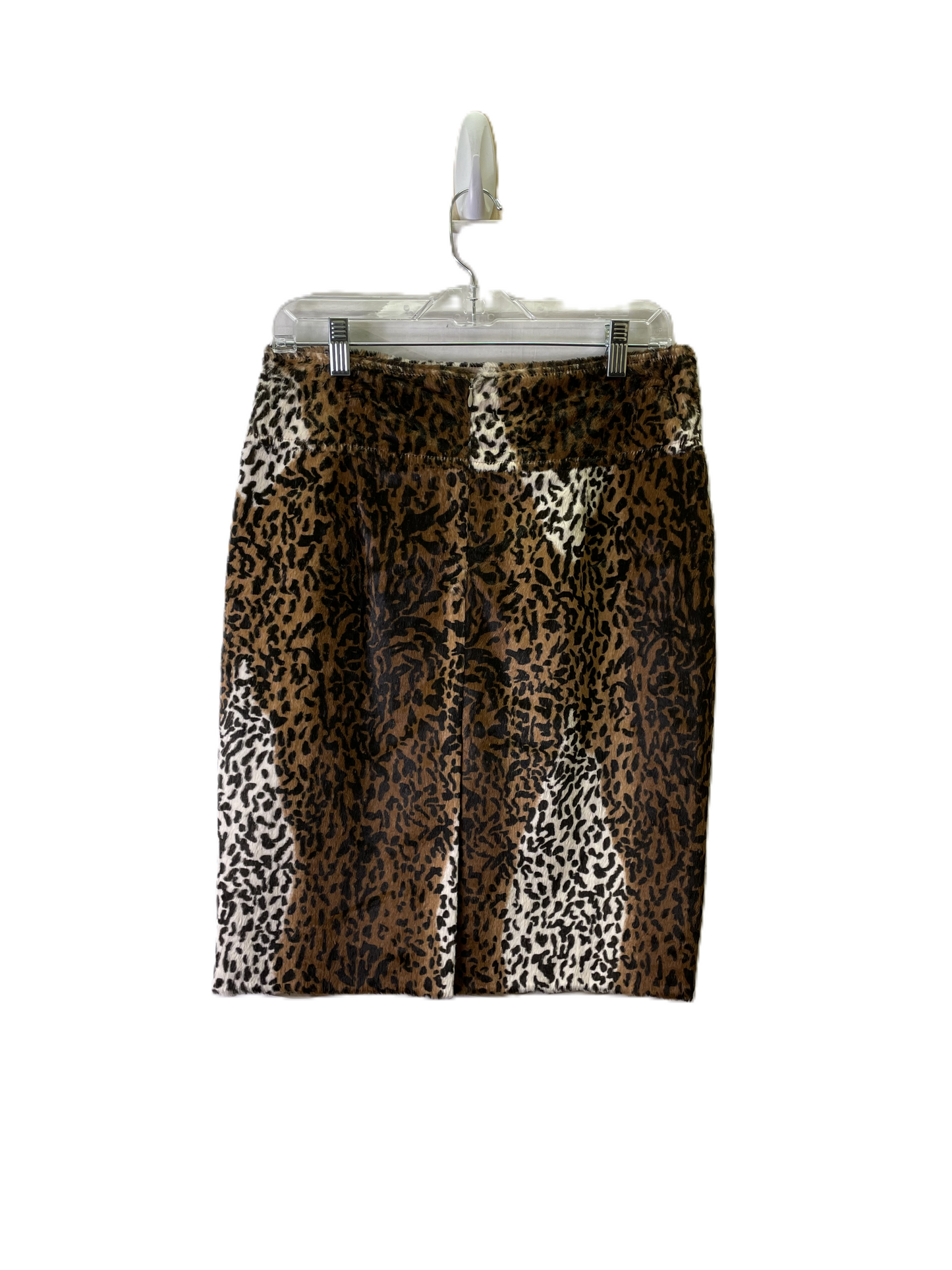 Skirt Mini & Short By Saks Fifth Avenue In Animal Print, Size: 6