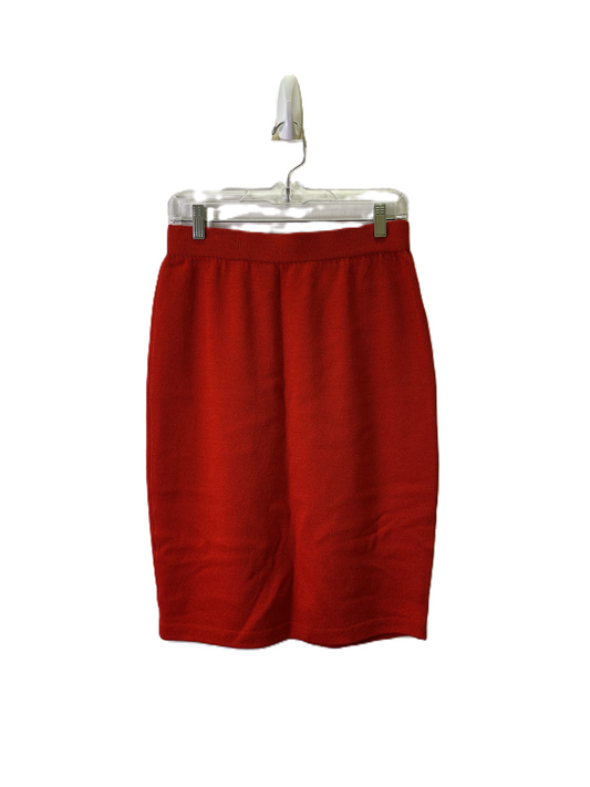 Skirt Luxury Designer By St John Collection In Red, Size: 8