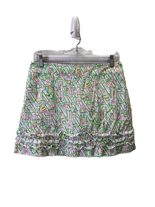 Skort Designer By Lilly Pulitzer In Green, Size: Xs