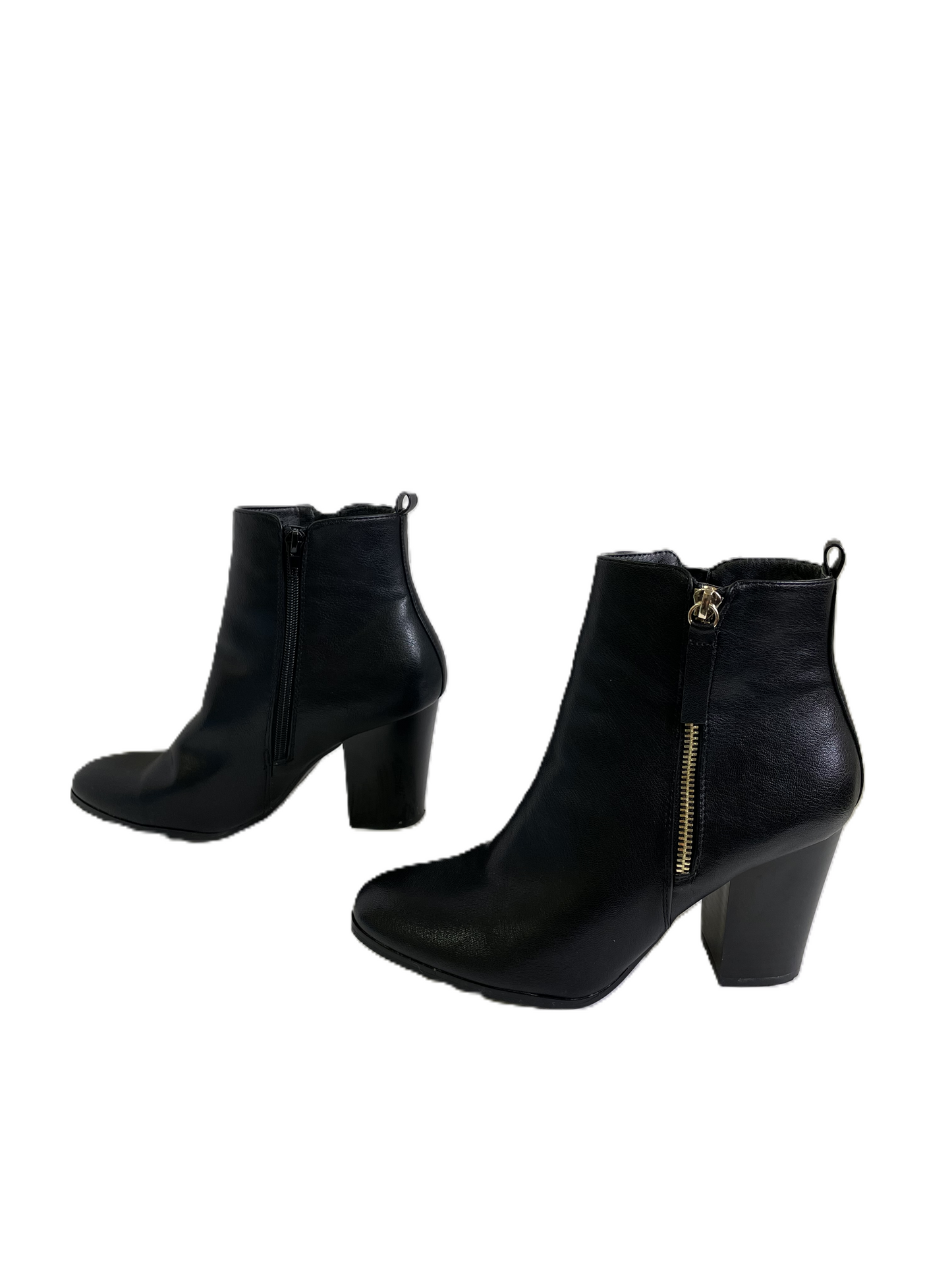 Boots Ankle Heels By Jessica Cline In Black, Size: 9