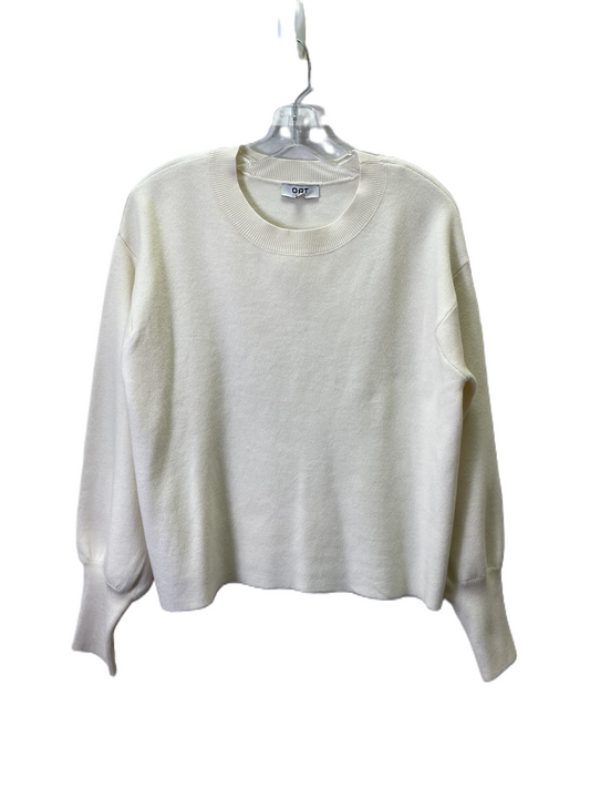 Sweater By Oat In Cream, Size: M