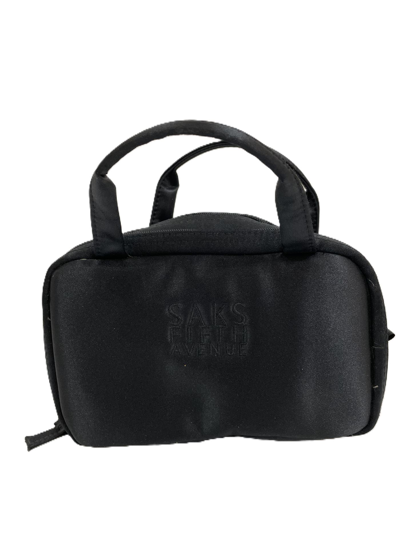 Makeup Bag By Saks Fifth Avenue, Size: Medium