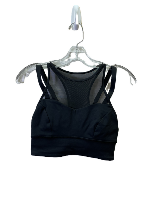 Athletic Bra By Lululemon In Black, Size: S